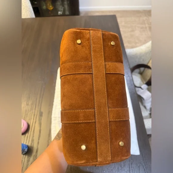 Coach Compass 25 Brown Suede - Picture 6 of 8